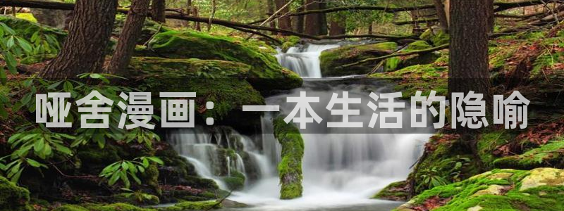 将杀韩漫画全集免费入口：哑舍漫画：一本生活的隐喻